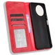 Чохол-книжка Deexe Retro Style для Blackview Shark 8 / Oscal Tiger 12 - Red - зображення 4