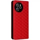 Чохол Deexe Rhombus Book для Blackview Shark 8 / Oscal Tiger 12 - Red - зображення 6