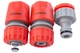 Пистолет-распылитель для полива Intertool 8 функций x 1 адаптер x 2 коннектора (GE-0002) - изображение 4