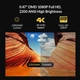 Проектор Byintek R90 Rock DLP Full HD 108P - зображення 4