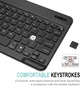 Бездротова Bluetooth клавіатура преміум якості Arteck HB030B із підсвічуванням - зображення 3
