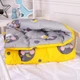 Набор детский для сна MirSon Kids Time антиаллергенный зимний 20-0029 Funny mice 140x205 см Хлопок (2200009664366) - изображение 4
