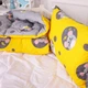 Набор детский для сна MirSon Kids Time антиаллергенный зимний 20-0029 Funny mice 140x205 см Хлопок (2200009664366) - изображение 1