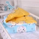 Одеяло MirSon Kids Time антиаллергенное зимнее 20-0044 Cats and bunnies 140x205 см EcoSilk (2200009666445) - изображение 3