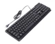 Клавiатура Maxxter KBM-U01-UA Black - зображення 1