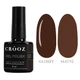 Гель лак Crooz Gel Polish №63 8 мл (Темний шоколад) - зображення 1