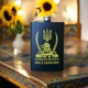 Фляга Hip Flask Доброго Вечера мы с Украины 18oz/532мл из нержавеющей стали - изображение 1