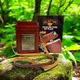 Фляга Hip Flask в шкіряному чохлі Україна 18oz/532 мл з 3 міні-стопками - зображення 4