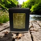 Фляга TD18 Герб Украины в коже 20oz/600мл из нержавеющей стали - изображение 1