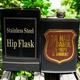 Фляга Hip Flask За нас в коже 9oz/270мл из нержавеющей стали - изображение 4