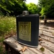 Фляга TD18 Герб Украины в коже 20oz/600мл из нержавеющей стали - изображение 3