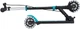 Самокат Globber Flow Element Junior Lights Чорно-бірюзовий (729-105) - зображення 7