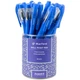 Набор ручек шариковых 24 шт Axent Blue Floral синяя 0.5 мм (AB1049-36-A) - изображение 1