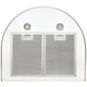 Витяжка купольна ELEYUS Viola 750 60 WH (750 м3/год, 3 швид., кнопкове кер.) 59639 - изображение 6