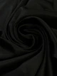 Тканина Шовк натуральний чорний 82г/м2 140см 1пог.м(19ММ-Black) - зображення 1