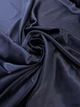 Ткань Шелк натуральный темно синий 82г/м2 140см 1пог.м(19ММ-navy blue) - изображение 1