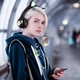 Беспроводные детские Bluetooth наушники с кошачьими ушками и цветной подсветкой Cat VZV-23M Черные - изображение 5