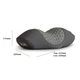 Массажная подушка PILLOW LY-344 для шеи 3 режима ортопедическая Grey - изображение 7