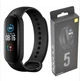 Смарт Часы Smart Band M5 Band Smart Watch шагомер, фитнес браслет, черные - изображение 2