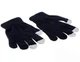 Рукавички для сенсорних екранів Glove Touch Чорні - зображення 6