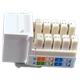 Модуль KeyStone RJ45 UTP, кат. 6, 110, Slim, W – 16.6 мм, белый EPNew 6KTVM-U0WH - изображение 2