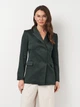 Куртка женская Zara 2228/786 XS Темно-зеленая (02228786501018) - изображение 1