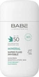 Солнцезащитный минеральный флюид BABE Laboratorios Mineral Super Fluid Invisible SPF 50 для чувствительной и атопической кожи 50 мл (8436571632463) - изображение 1