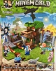 Конструктор Майнкрафт 393 деталей+персонажи, детский набор Minecraft My World Mineworld Станция SJ8803 - изображение 1