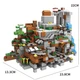 Конструктор Майнкрафт 1089 деталей+персонажі, дитячий набір Minecraft My World Mineworld Печера в горах SJ8806 - зображення 3