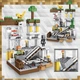 Конструктор Майнкрафт 474 деталей+персонажи, детский набор Minecraft My World Mineworld Строительство шахты SJ82001 - изображение 2