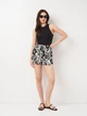 Шорты женские Zara 1165/343 XS Черные (01165343070017_beige) - изображение 3