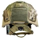 Балистический шлем с ушами Sestan-Busch Helmet NIJ IIIА BK-ACH-MC. Койот. L - изображение 4
