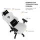 Крісло ігрове Anda Seat Phantom 3 White Size L (AD18Y-06-W-PV) - изображение 14