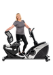 Горизонтальний велотренажер Hop-Sport HS-070L Helix сріблястий iConsole+ - зображення 6