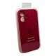 Чохол для смартфона Silicone Full Case AA Camera Protect for Apple iPhone 16 35,Maroon (FullAAi16-35) - изображение 2