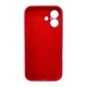Чохол для смартфона Silicone Full Case AA Camera Protect for Apple iPhone 16 35,Maroon (FullAAi16-35) - изображение 3