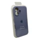 Чохол для смартфона Silicone Full Case AA Camera Protect for Apple iPhone 16 28,Lavender Grey (FullAAi16-28) - изображение 2