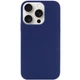 Чохол Silicone Case Full Protective (AA) NO LOGO для Apple iPhone 14 Pro (6.1") Синій / Deep navy - изображение 1