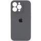 Чохол для смартфона Silicone Full Case AA Camera Protect for Apple iPhone 14 Pro Max 12,Dark Grey (FullAAi14PM-12) - изображение 1