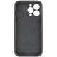 Чохол для смартфона Silicone Full Case AA Camera Protect for Apple iPhone 14 Pro Max 12,Dark Grey (FullAAi14PM-12) - изображение 4