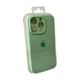 Чохол для смартфона Silicone Full Case AA Camera Protect for Apple iPhone 16 Pro Max 51,Avokado Green (FullAAi16PM-51) - изображение 2