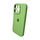 Чохол для смартфона Silicone Full Case AA Camera Protect for Apple iPhone 16 1,Mint (FullAAi16-1) - изображение 4