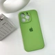 Чохол для смартфона Silicone Full Case AA Camera Protect for Apple iPhone 16 1,Mint (FullAAi16-1) - изображение 6