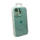 Чохол для смартфона Silicone Full Case AA Camera Protect for Apple iPhone 16 Pro 48,Sky Blue (FullAAi16P-48) - изображение 1