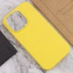 Чохол Silicone Case Full Protective (AA) NO LOGO для Apple iPhone 14 Pro (6.1") Жовтий / Yellow - изображение 4