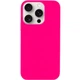 Чохол Silicone Case Full Protective (AA) NO LOGO для Apple iPhone 14 Pro (6.1") Рожевий / Barbie pink - изображение 1