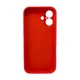 Чохол для смартфона Silicone Full Case AA Camera Protect for Apple iPhone 16 43,Berry Red (FullAAi16-43) - изображение 3