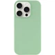 Чохол Silicone Case Full Protective (AA) NO LOGO для Apple iPhone 14 Pro (6.1") Зелений / Pistachio - изображение 1