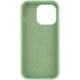 Чохол Silicone Case Full Protective (AA) NO LOGO для Apple iPhone 14 Pro (6.1") Зелений / Pistachio - изображение 3