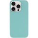 Чохол Silicone Case Full Protective (AA) NO LOGO для Apple iPhone 14 Pro (6.1") Бірюзовий / Marine Green - изображение 1